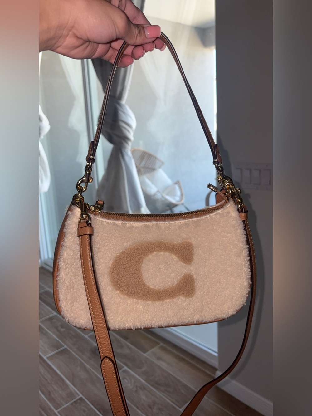 Coach Sherpa Teri shoulder bag
